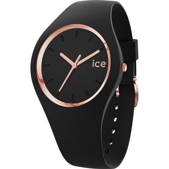 Ice Watch Ice Watch Ice Glam - Black Rose-gold Womens 024521 Silicone - One Size