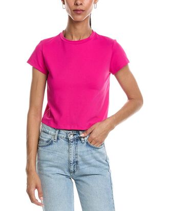 Susana Monaco Susana Monaco Straight Short Sleeve Shirt