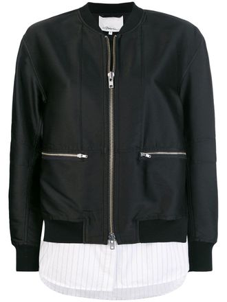 3.1 Phillip Lim bomberjack - Zwart