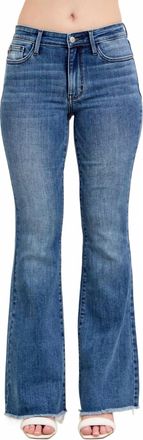 Judy Blue High-Rise Flare Jeans In Medium Wash