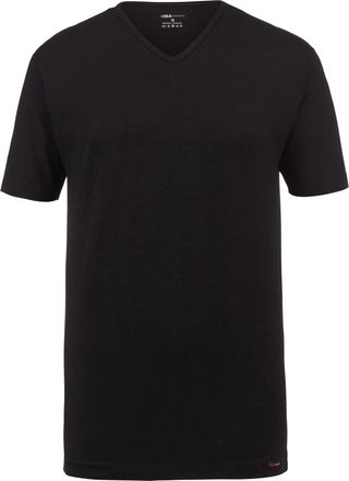 Isa Kurzarmshirt ISA BODYWEAR Shirt kurzarm, Herren, Gr. XXL, schwarz, Obermaterial: 95% Baumwolle CO. 5% Elasthan EL., Shirts Kurzarmshirt