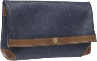Dior Pre-owned Clutches, female, Blue, Size: ONE SIZE Pre-owned Vintage Clutch Bag