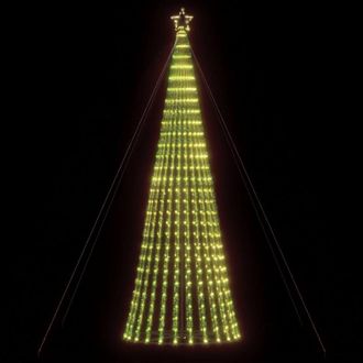 vidaXL &Aacute;rbol De Navidad Led 1028 Leds Blanco C&aacute;lido 403 Cm Vidaxl