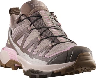 Salomon Outdoorschuh SALOMON X ULTRA 360 EDGE GORE-TEX W, Damen, Gr. 42, iron, etherea, fairy tale, Synthetik, Textil, Schuhe Outdoorschuh, wasserdicht dank G