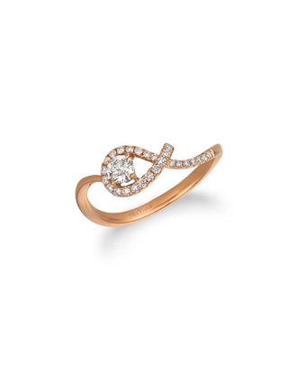 Le Vian 14K Rose Gold 0.33 Ct. Tw. Diamond Ring