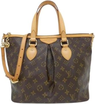 Louis Vuitton Pre-owned Handbags, female, Brown, Size: ONE SIZE Pre-owned Canvas Handbag