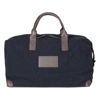 Gran Sasso 86100 62808 Weekendtas - Heren - Tassen - Blauw - Maat: ONE Size