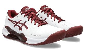 Asics Mens Asics GEL-Challenger 14 1041A405-100 Sneaker Mens White Antique Red Tennis Shoes