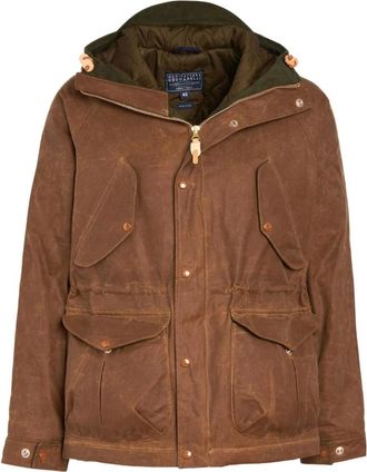 Manifattura Ceccarelli New Fisherman Parka - Heren - Mantels - Bruin - Maat: XS Katoen