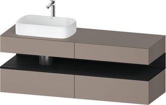 Duravit Qatego Consola Mueble Bajo Lavabo, 2 Extensiones, 2 - Duravit