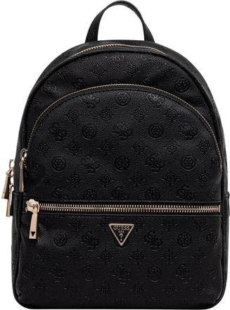 Guess Manhattan II Rugzak - Dames - Tassen - Zwart - Maat: ONE Size Zijde