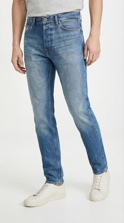 Jack & Jones Loose-fit-Jeans JACK & JONES JJICHRIS JJCOOPER JOS 890 PCW NOOS, Herren, Gr. 28, L&auml;nge 32, blau denim, Denim/Jeans, Obermaterial: 100% Baumwolle, unif