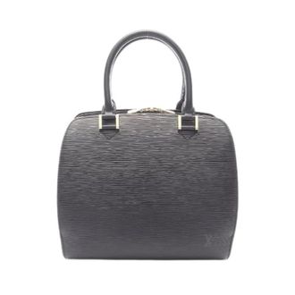 Louis Vuitton Pre-owned Handbags, female, Black, Size: ONE SIZE Pre-owned Pont Neuf Epi Handbag