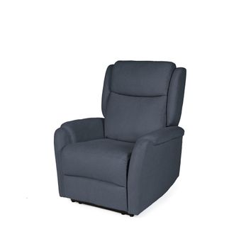 Koketto Home Sill&oacute;n relax Power Lift 2 motor tapizado gris oscuro
