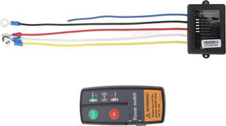 OEM Mando A Distancia Inal&aacute;mbrico Resistente A La Intemperie Para Cabrestantes, Tipo Universal, Con Luz Indicadora, Control Remoto De Largo Alcance, Dise&ntilde;