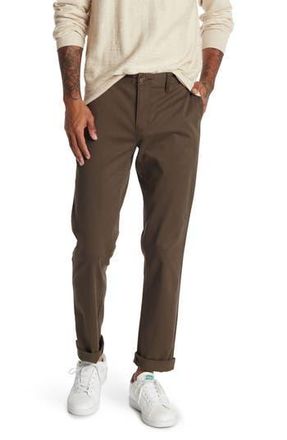 14th & Union The Wallin Stretch Twill Trim Fit Chino Pants - 30-34 Inseam in Brown Wren at Nordstrom Rack, Size 30 X 30