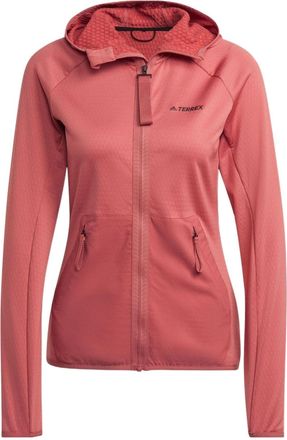 adidas (WMNS) adidas Terrex Tech Outdoor Jacket Asia Sizing Pink HH9288