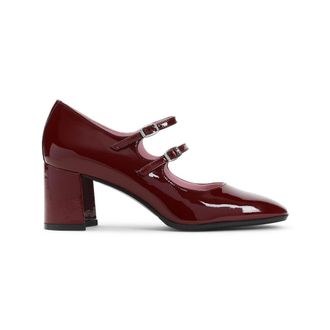 Carel Alice Red Leather Pumps