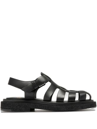Officine Creative Wisal 030 round-toe sandals - Black