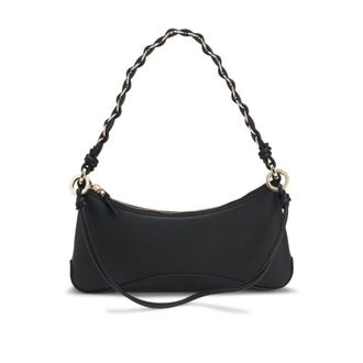 HUGO BOSS Faux-leather shoulder bag with two straps