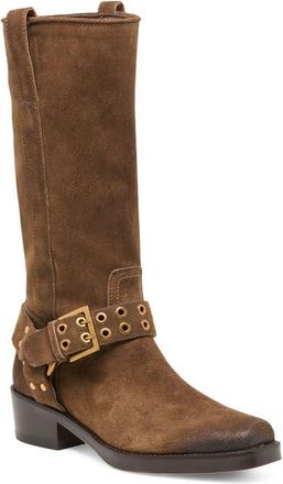 Dolce Vita Rusty Tall Boot in Chocolate Suede at Nordstrom, Size 6.5