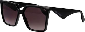 Karl Lagerfeld Kl 6207S Zonnebril - Dames - Zonnebrillen - Zwart - 57 MM - Accessoires