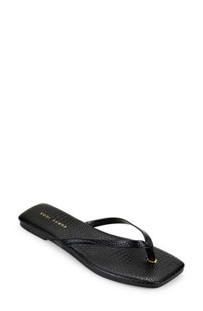 Yosi Samra Mercer Flip Flop in Black at Nordstrom, Size 11
