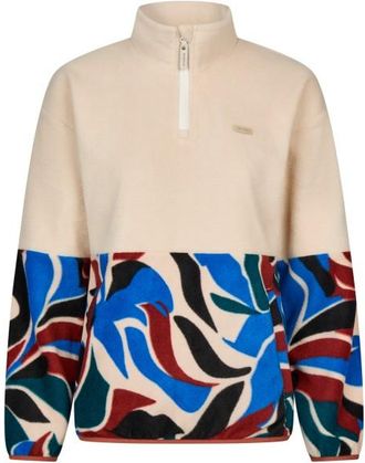 Iriedaily Half Indi Troyer Fleecepullover f&uuml;r Damen | beige