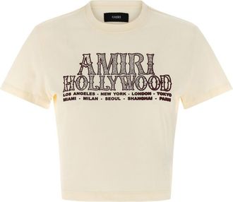 Amiri Off White Logo T-shirt