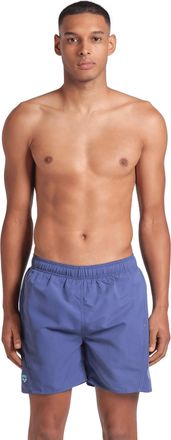 Arena Badeshorts ARENA FUNDAMENTALS ARENA LOGO BOXER R, Herren, Gr. XXL, N-Gr, future dusk, water, Obermaterial: 100% Polyester, Badehosen Badeshorts