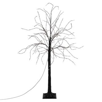 ECD Germany &Aacute;rbol de navidad artificial 120cm con 480 luces LED blanco c&aacute;lido