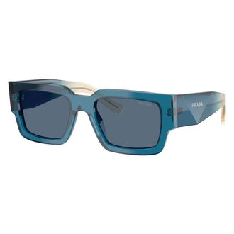 Prada Sunglasses, unisex, Blue, Size: 54 MM Rectangle Sunglasses