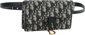 Dior Pre-owned Belt Bags, female, Multicolor, Size: ONE SIZE Pre-owned Trotter Canvas Waist Bag