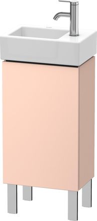 Duravit Duravit L-cube Mueble De Mesada 36,4 X 24,1 Cm, 1 Puerta, 1 Balda De Cristal, Para Vero Air 072438 Lc6793l, Color: Albaricoque Perla Seda Laca Mate - 