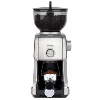 H.Koenig Hkoenig - Grd830, Molinillo De Caf&eacute; El&eacute;ctrico Profesional, 16 Tama&ntilde;os De Molido, Potencia 130 W, Capacidad Deposito 400 G, Molinillo Para Casa, Cuerpo