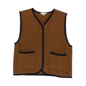 Moismont Jassen, Dames, Bruin, XS, Wol, Angele Cardigan