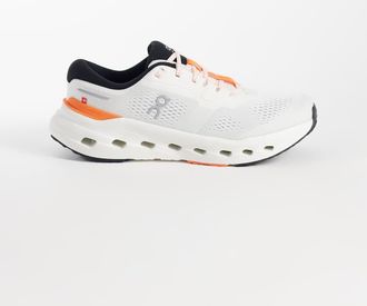 On Cloudrunner 3 sneakers da corsa bianche e arancioni-Bianco