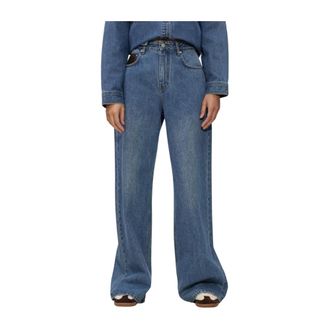 Arma Dames, Jeans, Blauw, Maat: XL Denim
