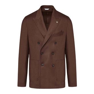 Manuel Ritz Heren, Jassen, Bruin, Maat: XL Wol