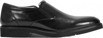 Rockport Mens Folton Almond Toe Slip-Ons In Black