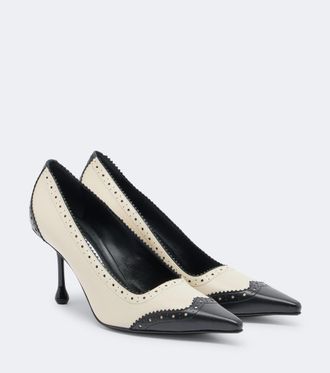 Jimmy Choo London Ixia leather pumps