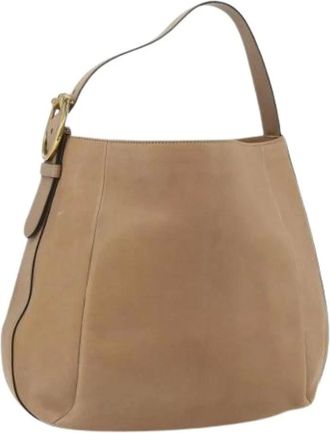 Gucci Pre-owned Shoulder Bags, female, Beige, Size: ONE SIZE Pre-owned Vintage Shoulder Bag