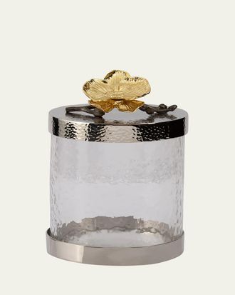 Michael Aram Gold Orchid Small Canister