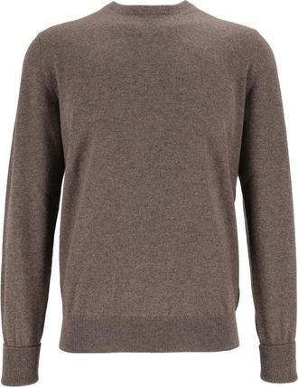 Ballantyne Girocollo - Heren - Cashmere truien - Bruin - 2XL - Kasjmier - Truien & Vesten