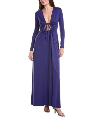 Susana Monaco Center Gathered Tie Dress