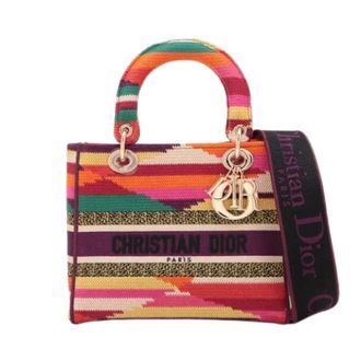 Dior Pre-owned Canvas Handbag - Dames - Pre-owned - Veelkleurig - Maat: ONE Size