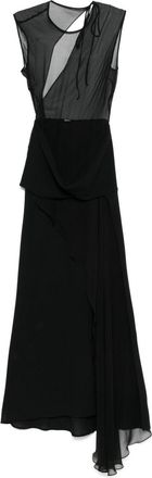 Tove Esme Maxi Dress - Womens - Silk/Wool