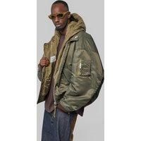 Miharayasuhiro Hooded Bomber Jacket