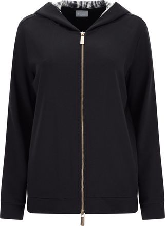 Freddy Felpa comfort interno cappuccio e polsini in toni beige