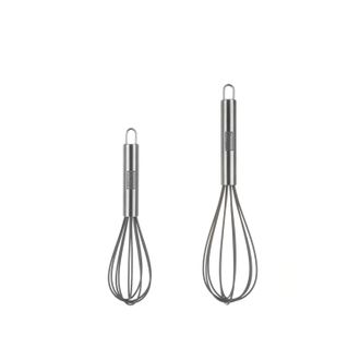 Baker's Secret Set 2 fruste in silicone con manico in acciaio